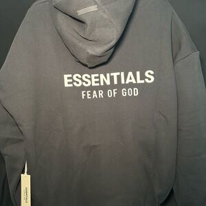 Fear of God Essentials Black Hoodie